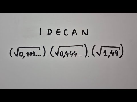 IDECAN (RAIZ DE DÍZIMA E DE DECIMAL)