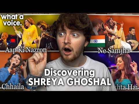 DISCOVERING SHREYA GHOSHAL! (Aap Ki Nazron Ne Samjha, Tujhme Rab Dikhta Hai, Chhaila | Reaction)