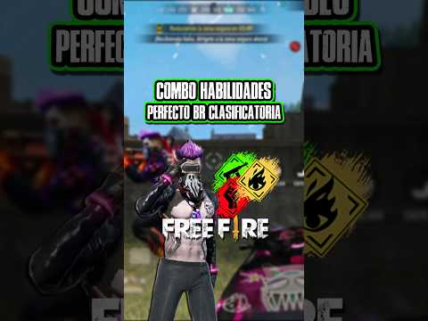 NUEVO COMBO de HABILIDADES PERFECTO para BR CLASIFICATORIA en FREE FIRE 🔥#combohabilidades