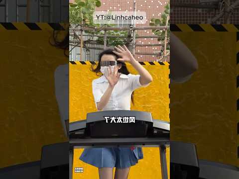 Thử thách chạy trên máy chạy bộ 24h P1 #linhcaheo #thuthach