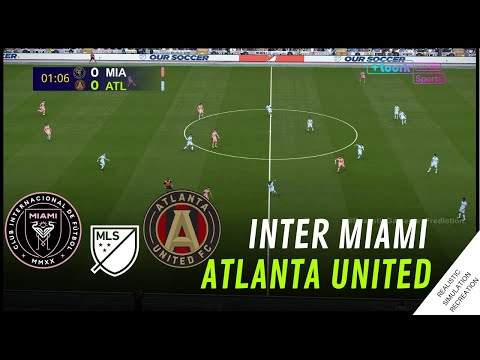 INTER MIAMI vs ATLANTA UNITED Major League 24/25 - Full Match Simulation and Prediction