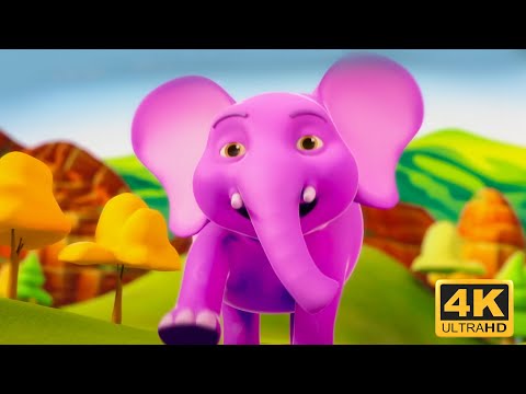 Ek Mota Hathi Ghumne Chala | एक मोटा हाथी | Hindi Rhymes For Kids - Nursery Rhymes | Riya Rhymes