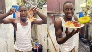 Cocinando con 150$ pesos dominicano Sigan viendo 😱