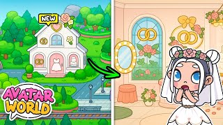 NEW! 😍 WEDDING SALON IN AVATAR WORLD!? 💒💍 DRESSES, SECRETS & GLITCHES!