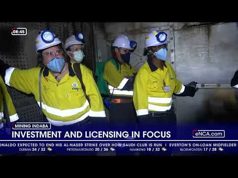 YouTube video thumbnail: Investment and Licensing in Focus at Mining Indaba