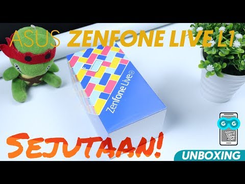 (INDONESIAN) LENGKAP! ASUS Zenfone Live L1 (ZA550KL) - Unboxing, Hands-on, Tes Fitur Kamera, Face Unlock