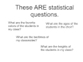 Exploring Statistical Questions