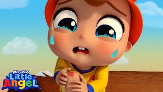Tears Tears Go Away - Baby John gets a Boo Boo! | Little Angel Kids Songs & Nursery Rhymes