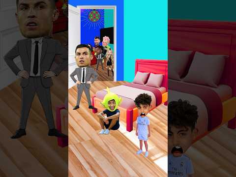 Cristiano Ronaldo y Messi van a una fiesta Ft Larín Junior, Karol G y Shakira.