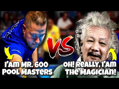 John Schmidt was not convince about Efren Reyes ability to make magic shot after he saw this shot!