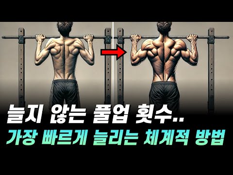 풀업 갯수 폭발적으로 높이고 등 프레임이 펼쳐졌습니다