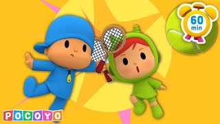 🎾 What a shot! Let's PLAY 🤩 | Pocoyo English - Complete Episodes | Sports Cartoons
