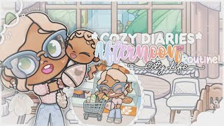 Spring Afternoon Routine .. !¡ *COZY DIARIES* 🐆 || Grocery’s ,, takeout etc .. 🪩💐