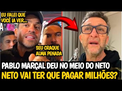 🚨DEU RUIM PRO NETO| PABLO MARÇAL HUMILHA O CRAQUE NETO NA JUSTIÇA E DEBOCHA DO EX JOGADOR EM VÍDEO