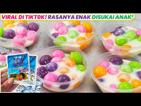 GAK NYANGKA VIRALL DI TIKT0K!! RASANYA ENAK DISUKAI ANAK-ANAK | Puding Jellyball Saus Mayonaise