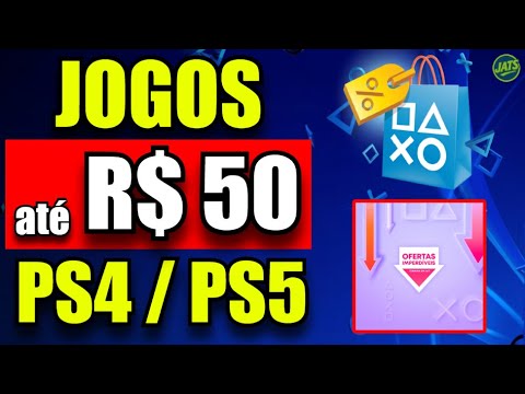 Jogos até R$50 na PS Store – Ofertas Imperdíveis no PS4 e PS5!