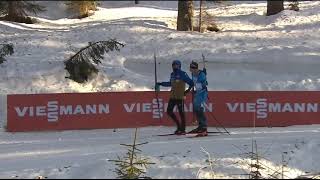 Emilien Jacquelin's finish in the mass start at the 2021 World Cup. Pokljuka.