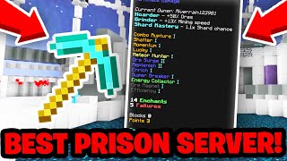 BEST OP Cosmic Prisons Pickaxe Upgrades! (1.21.94 MCPE Server) EP #3