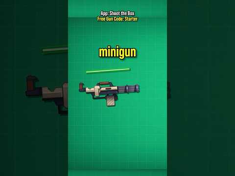 Minigun Experiment In My Game 🔥😮
