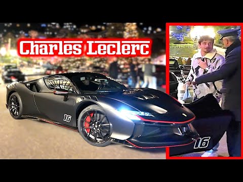 CARSPOTTING de Noël à Monaco ! Charles Leclerc et sa SF90 XX, LaFerrari, 918...