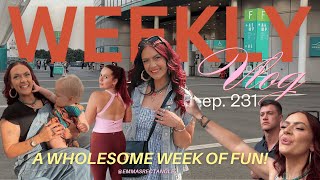 A fun, wholesome week! Summertime Ball, 1st Birthday & Gymwear haul! AD | EmmasRectangle