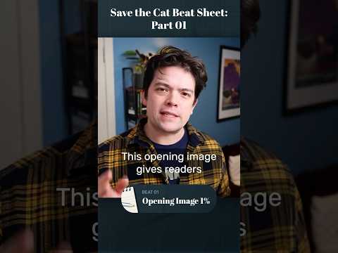 Save the Cat Beat Sheet (1/5) #storystructure