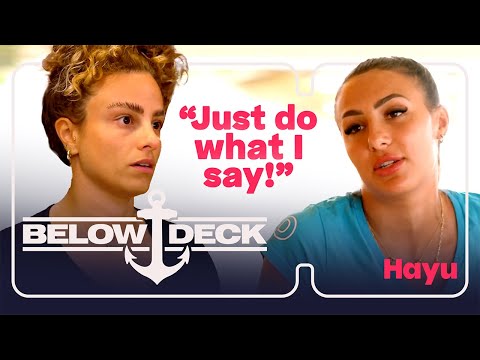 New stew refuses to do her job properly | Season 12 | Below Deck