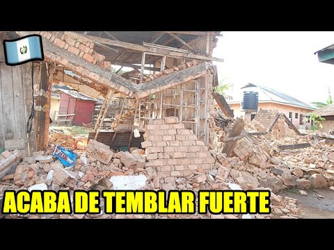 Una Serie de Temblores Inusuales Se Registran en Guatemala