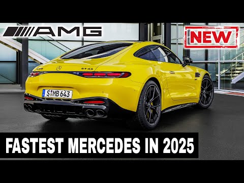 Fast and Sporty Mercedes-AMG Cars of 2024-2025: Review of Newest Models