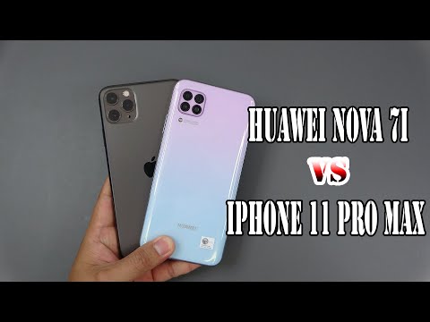 (VIETNAMESE) iPhone 11 Pro max vs Huawei nova 7i - SpeedTest and Camera comparison