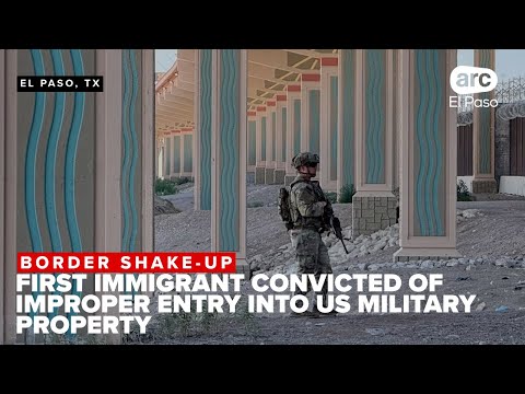 YouTube video thumbnail: Ecuadorian Immigrant Convicted of Improper Entry Into US Military Property in El Paso