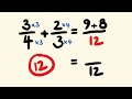 Mastering Addition and Subtraction of Fractions with Different Denominators