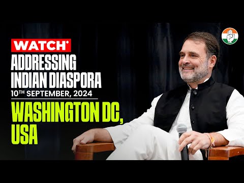 Watch: Addressing Indian Diaspora | Washington DC, USA