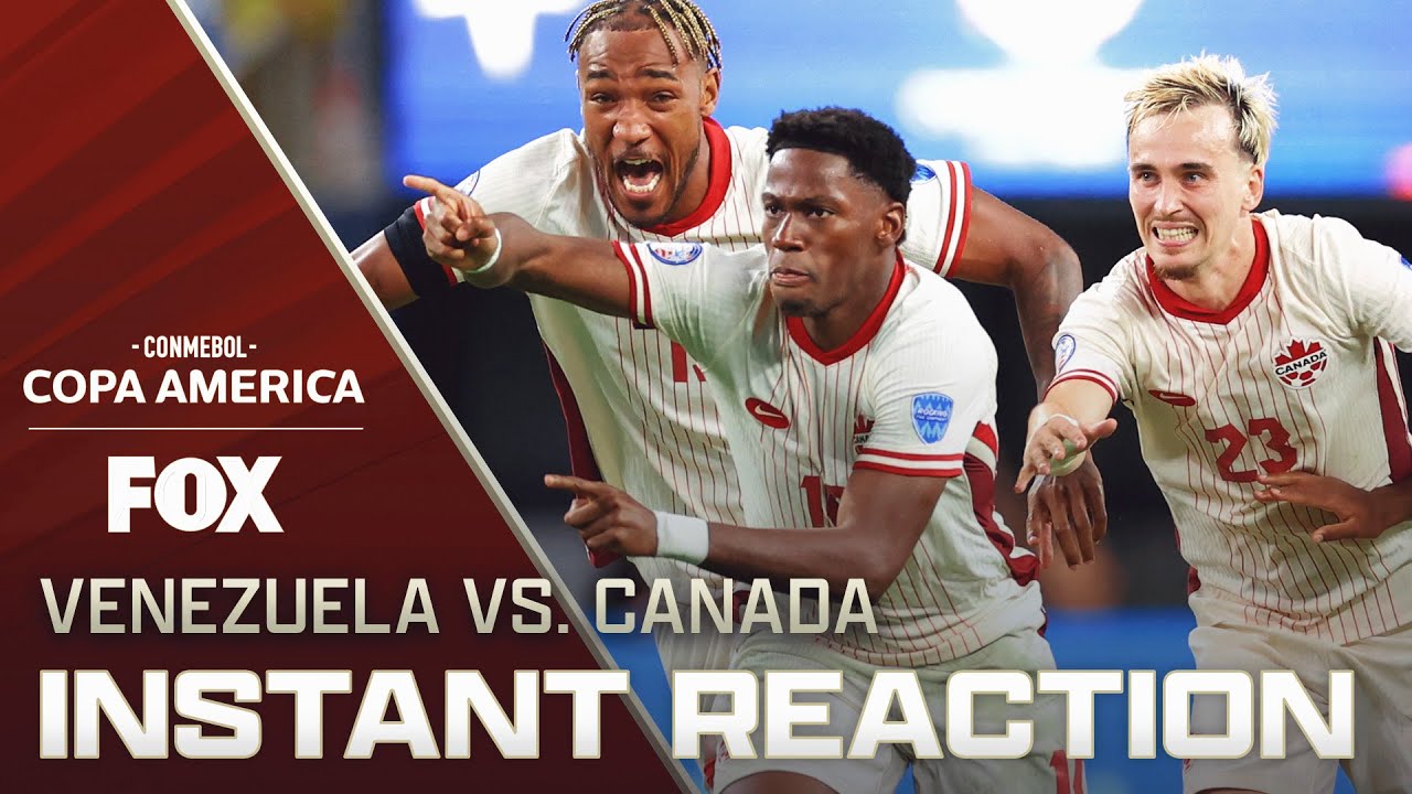 Canada ADVANCES to semifinals after PK shootout with Venezuela | Copa América 2024