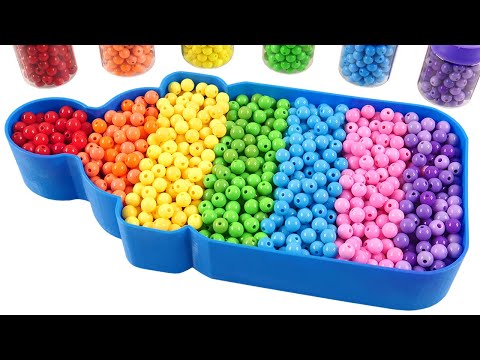 Satisfying Video l How to make Cube FROM Mixing Candy Cutting ASMR l RainbowToyTocToc