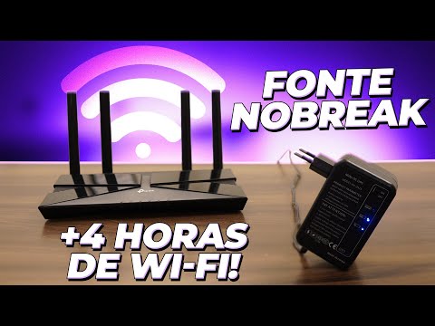 Essa Fonte Nobreak para Roteador vai salvar seu Wi-Fi!