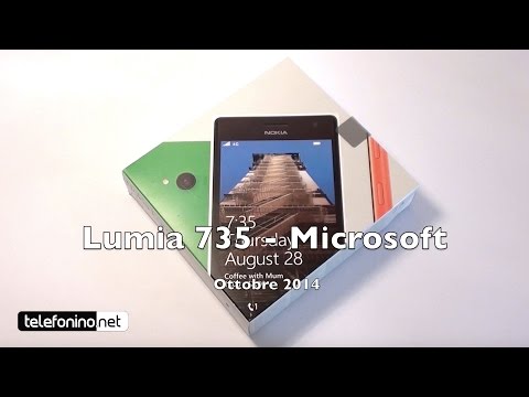 (ITALIAN) Nokia Lumia 735 di Microsoft la recensione di Telefonino.net