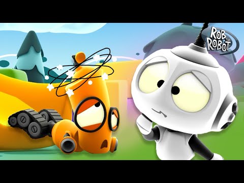 Too Much Fun! | Rob The Robot | Preschool Learning