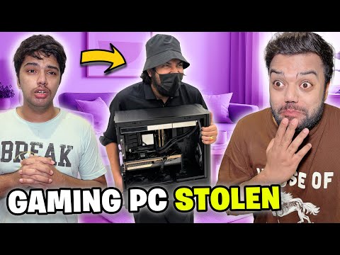 Chotay Bhai Ka Gaming PC Chori Ho Gaya 😱 | He Started Crying 😭 | Fake Robbery Prank 😂