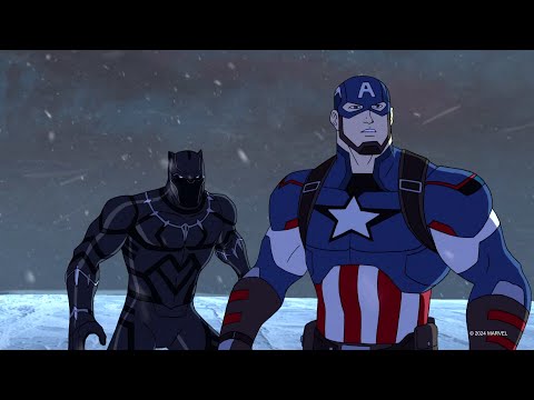 Vingadores se juntam ao Pantera Negra | Vingadores Unidos