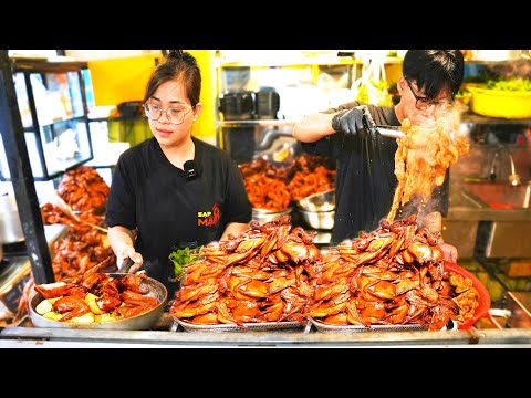 Độc lạ Cút Mái Ôm Trứng Chiên Bơ Lắc Mắm Tỏi có ngày bán hơn 1 tạ, ăn giòn dai khách đông nghẹt