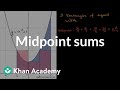 Exploring Midpoint Sums and Riemann Sums
