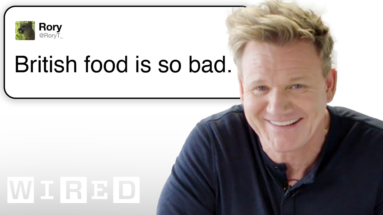Gordon Ramsay Answers Cooking Questions From Twitter - Tech Support
