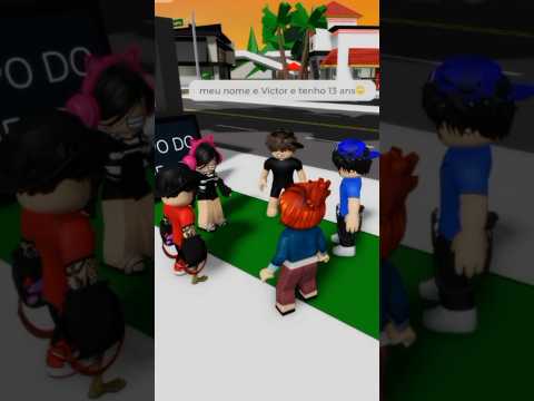 HISTÓRIA DE ROBLOX ( PARTE 2) ELA GANHOU ROBUX #roblox