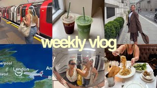 weekly vlog 💌 europe prep + 2 days in london