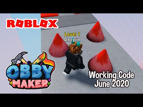 Codes For Obby Maker Roblox 2020 07 2021 - obby maker roblox