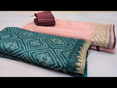 #NEW Designer Mirror Work Saree#Marble chiffon Sarees#New Fancy Saree#Saree