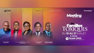Clôture famille glorieuse avec le Pasteur Joëlle-Gloria M.KABASELE 