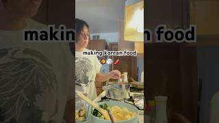 I was craving korean food #cooking #korean #food