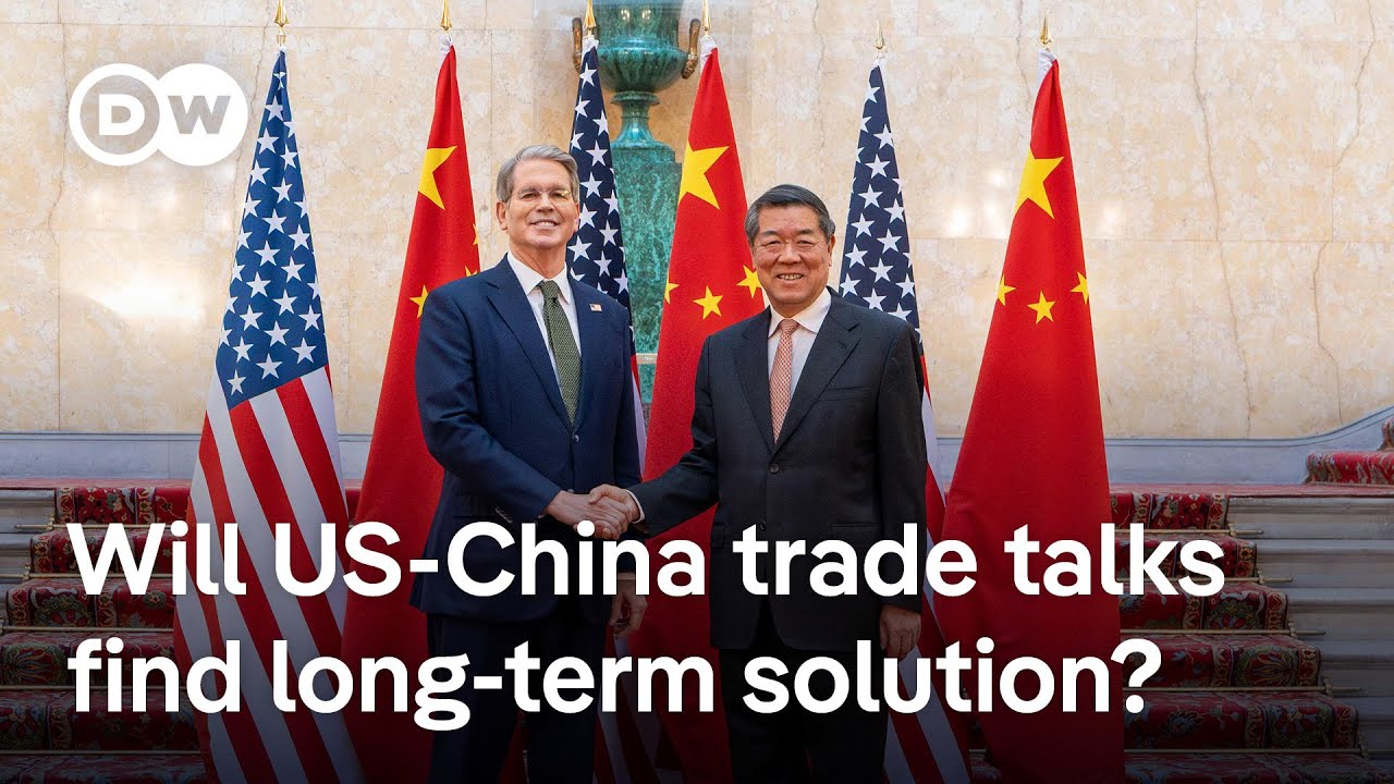 US and China begin new round of trade tariff talks | DW News